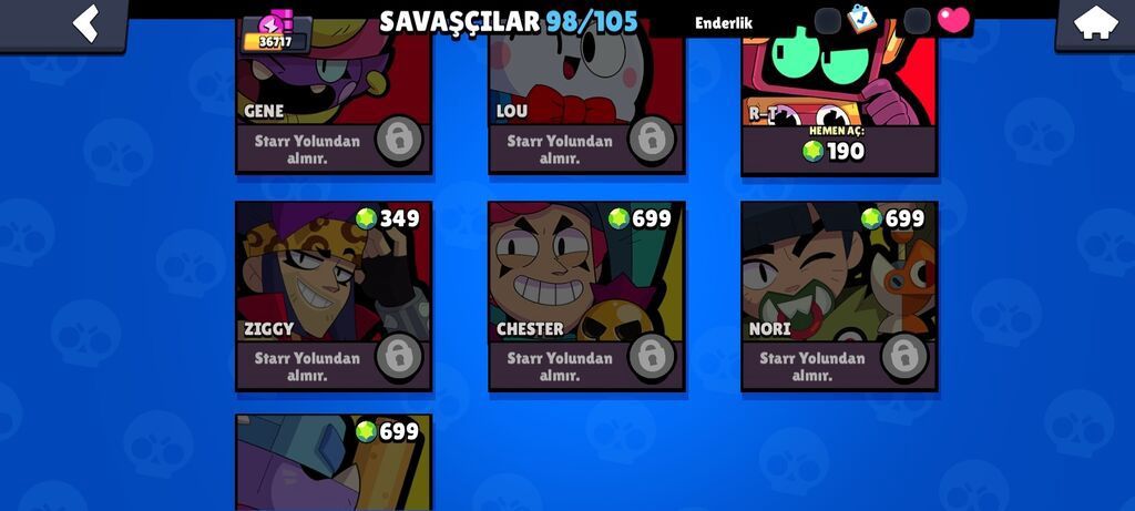 Brawl Stars oyunu üçün yüksək səviyyəli hesab Xüsusiyyətlər: - — Satış, Bakı (10)