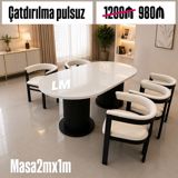 Möhtəşəm Müasir model masa dəsti Yüksək keyfiyyətlə Qiymət: Masa — Furniture
