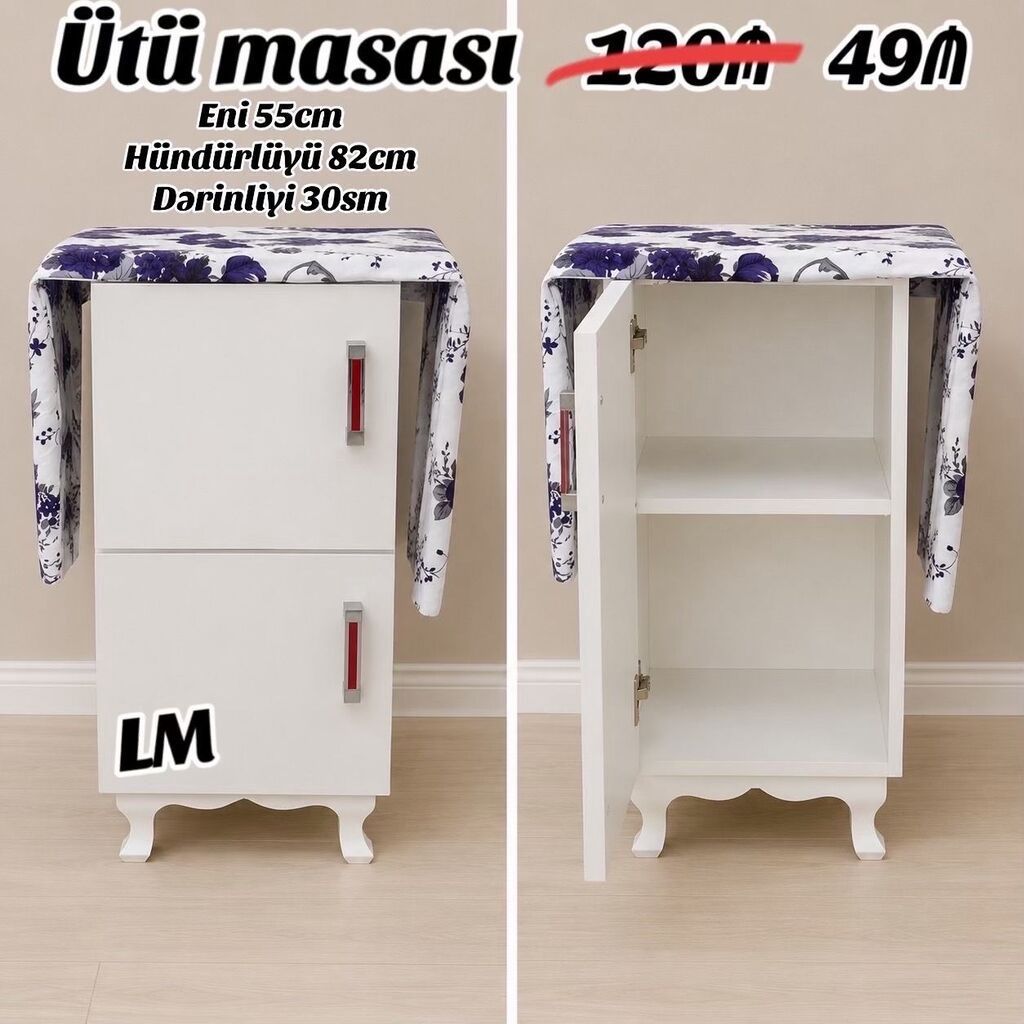 _*Ütü masası‼️*_ Yenidir‼️ Qiymət : *49₼* Çatdırılma — Mebel, Bakı