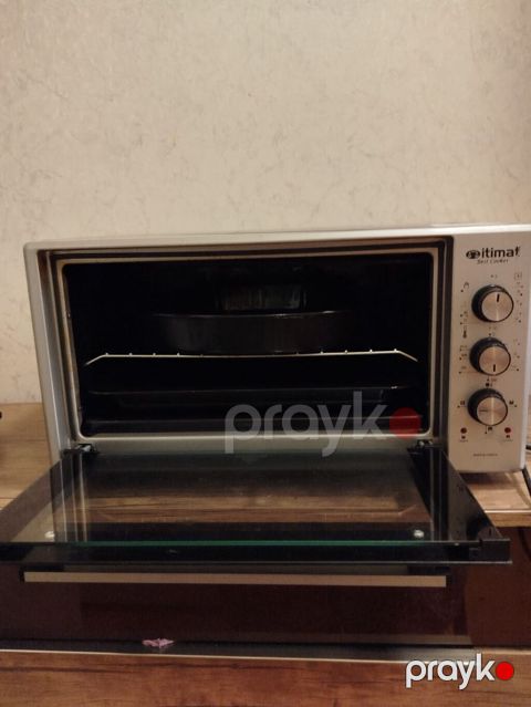 İtimat Mini Fırın – 3 düyməli idarəetmə - Kompakt elektrik mini — Bakı