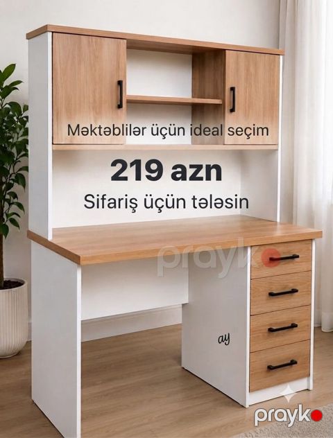 Yazı masası Yep yeni 219 azn rəng seçimi var çatdırılma var endirimli