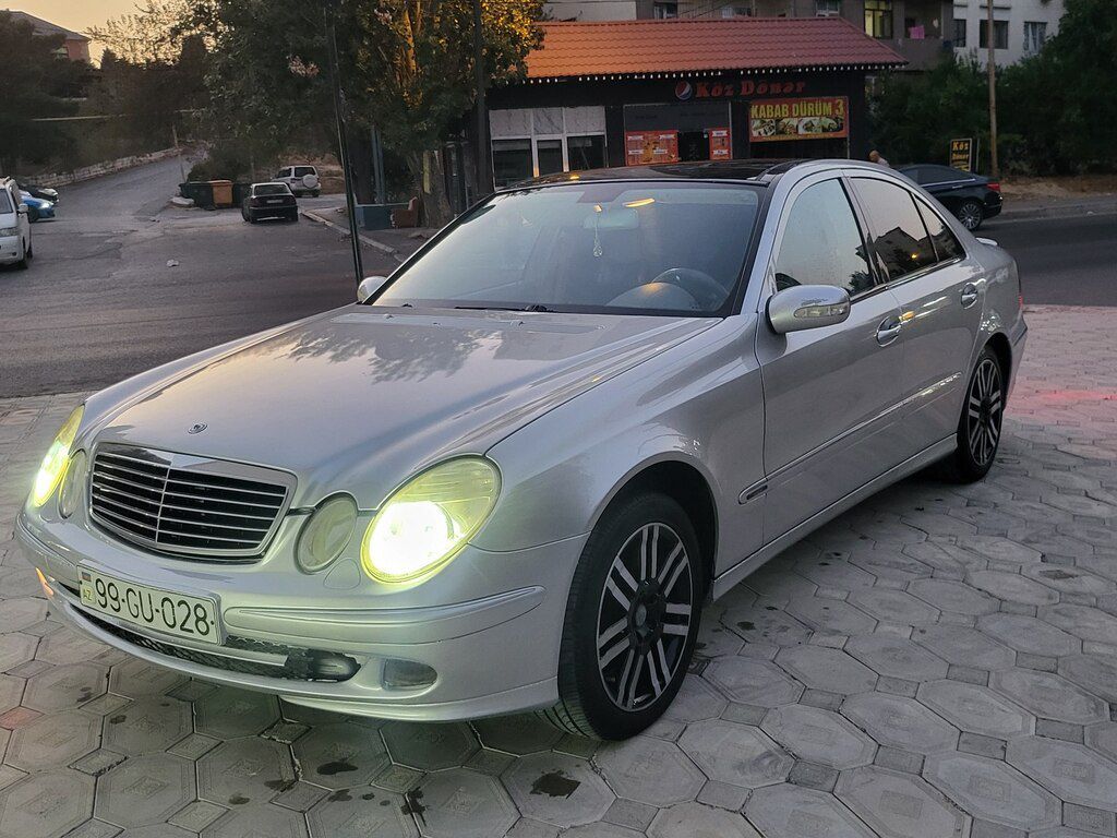 Mercedes E 270, 2.7 L, 2002 il, 538 261 km — Avtomobillər, Bakı (4)