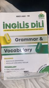 Məhsul: “İngilis Dili – Grammar & Vocabulary” (Nərgiz R. Nəcəf, NN — Books