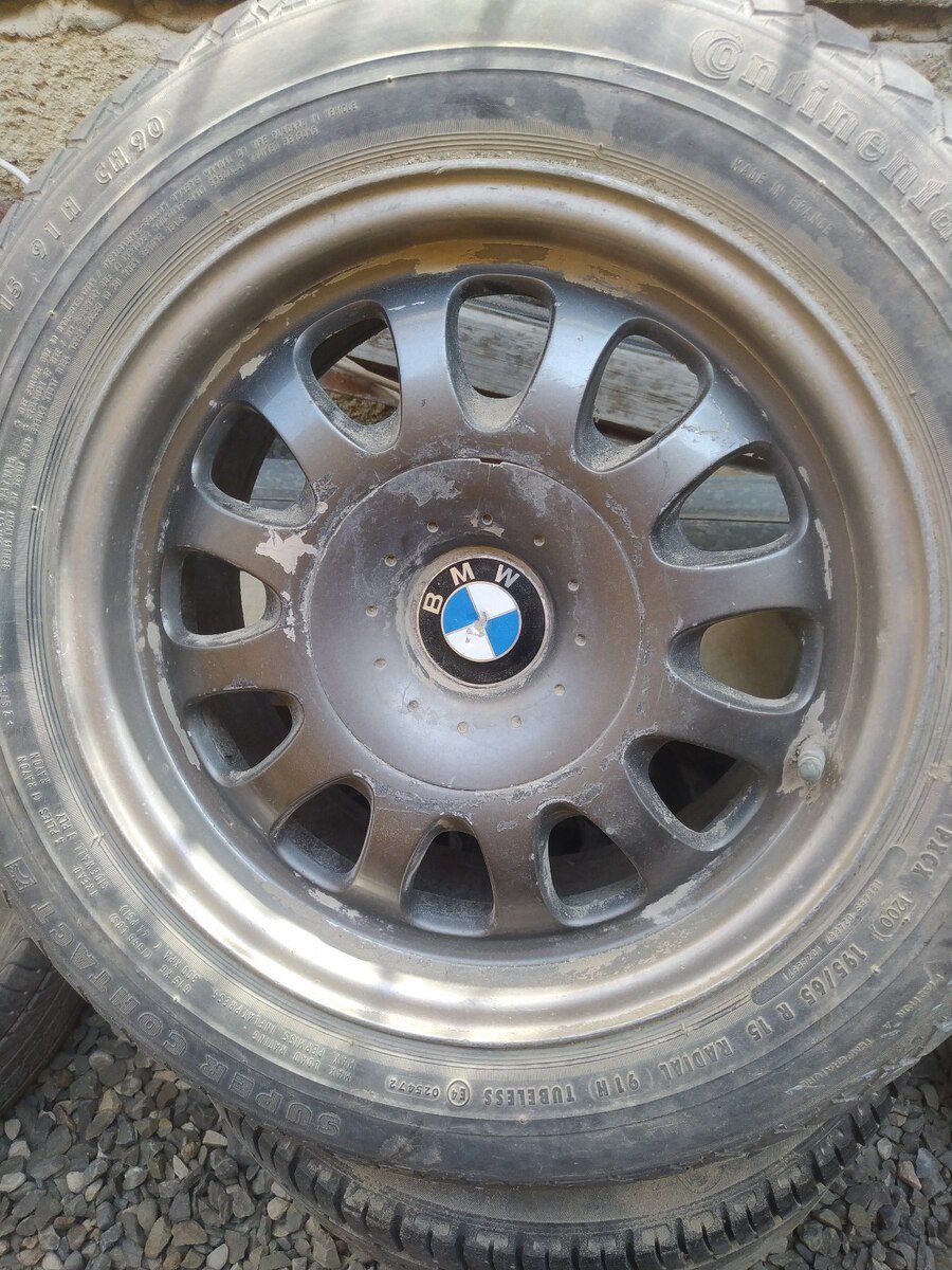 BMW təkərləri 195/65 R15 — Ehtiyat hissələri və aksesuarlar, Bakı (2)