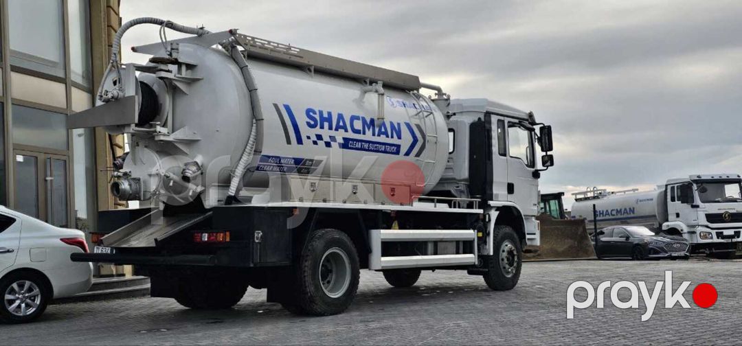 Kanalizasiya təmizləyən Shacman L3000, 2025-ci il — Yük avtomobilləri və qoşqular, Bakı (3)