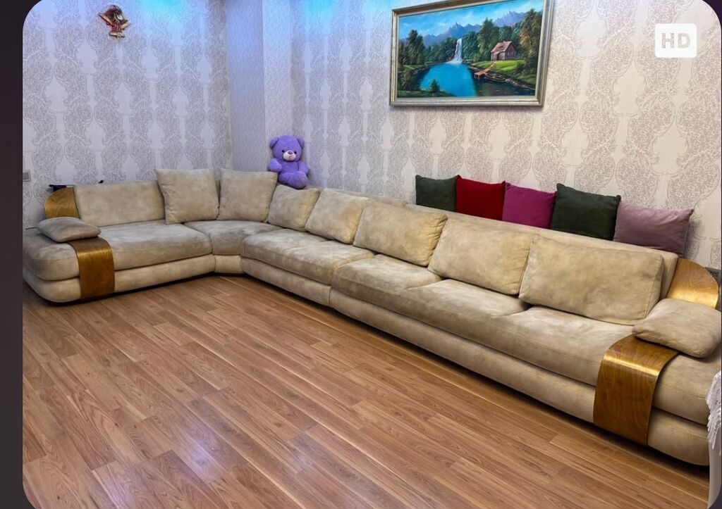 Türkiyə istehsalı künc divan. Geniş və iri ölçülü modeldir, böyük — Mebel, Bakı