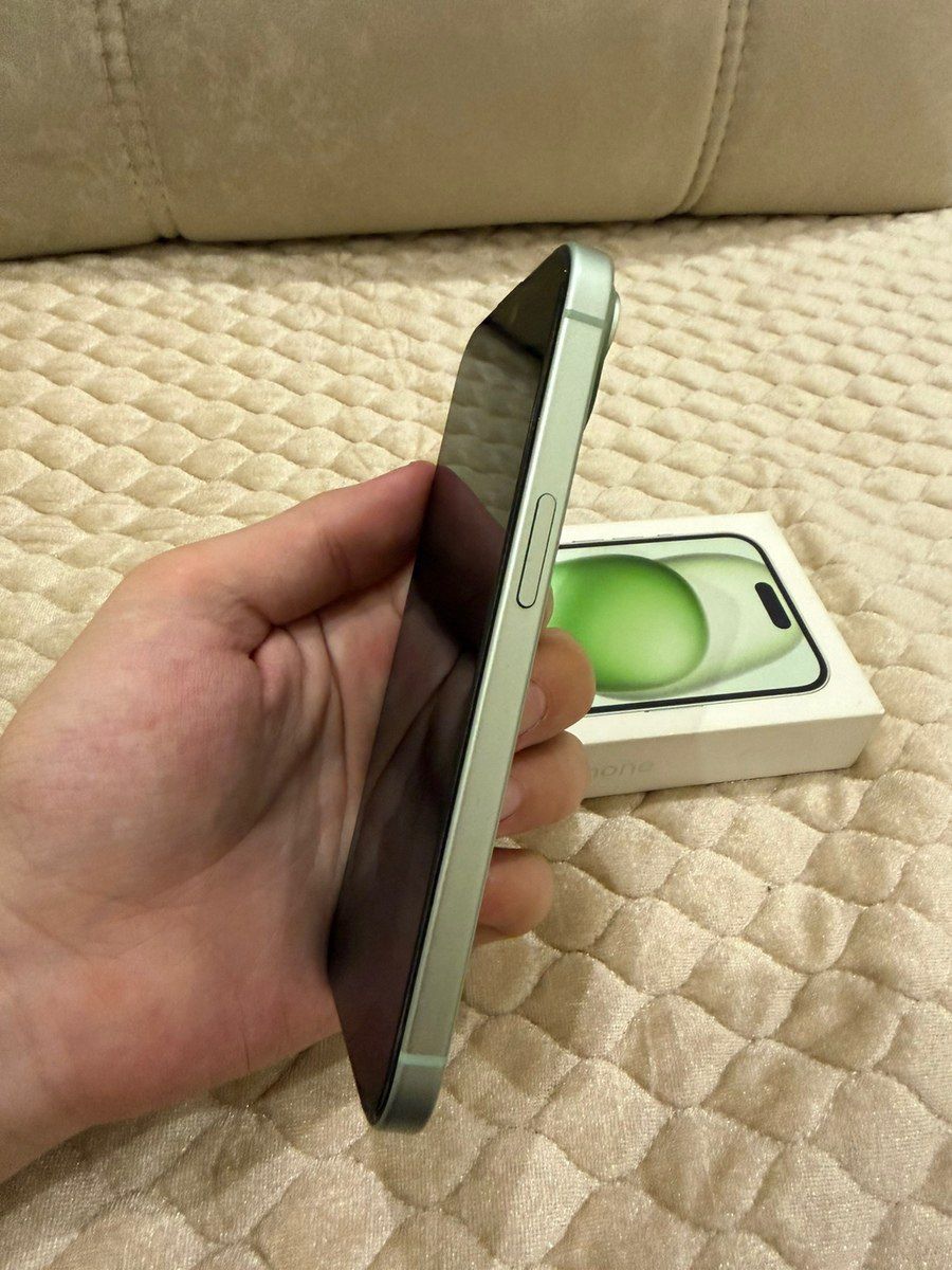 Apple iPhone 15 Yellow 128GB/6GB — Mallar, Gəncə (5)