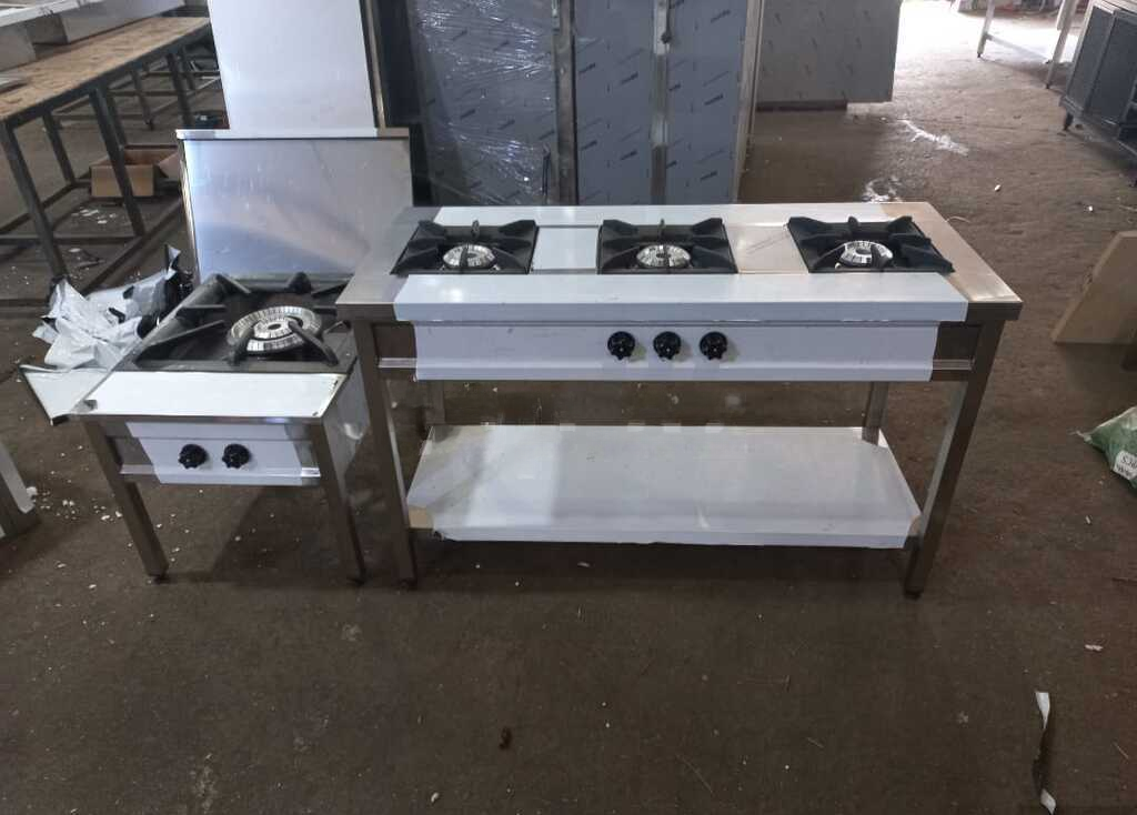 Paslanmaz Polad Restoran Qaz Sobası