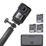 DJI Osmo Action 4 aksiyon kamerası seti - Genişbucaqlı obyektiv və — Photo and video equipment
