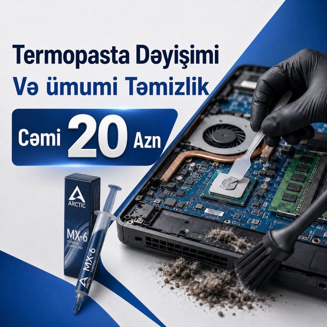 Termopasta dəyişimi — Mallar, Bakı
