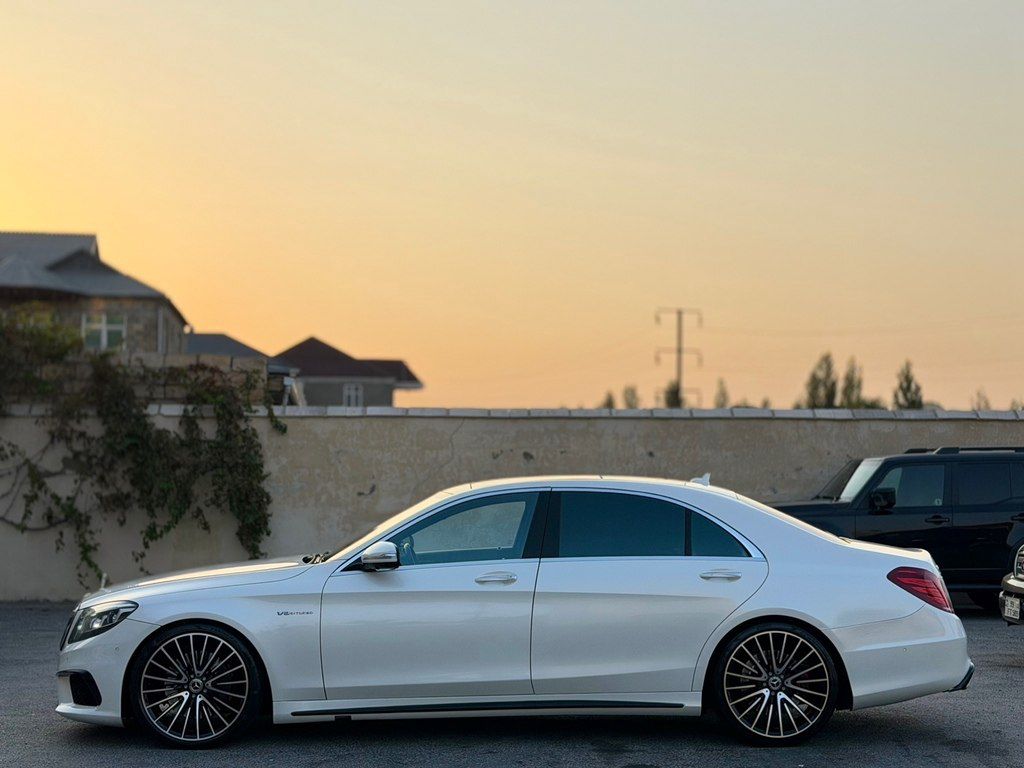 Mercedes S 500, 4.7 L, 2014 il, 154 000 km — Avtomobillər, Bakı (7)