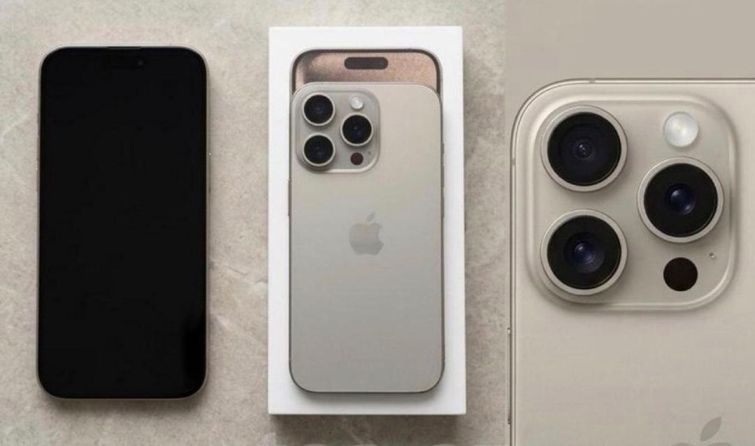 Apple iPhone 15 Pro Natural Titanium 128GB/8GB — Smartfonlar, Bakı