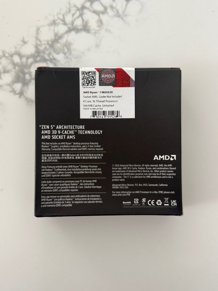 AMD Ryzen 7 9800x3d — Elektronika, Bakı (2)