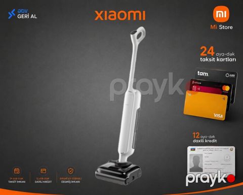Vertikal tozsoran "Xiaomi Vacuum W30 Pro" — Bakı