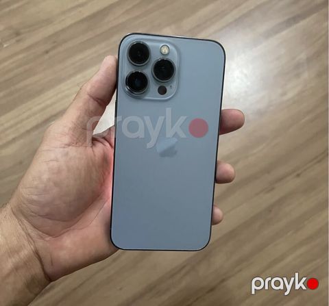 IPhone 13 Pro, 256 GB, Sierra Blue, Zəmanət, Simsiz şarj, Face ID — Bakı