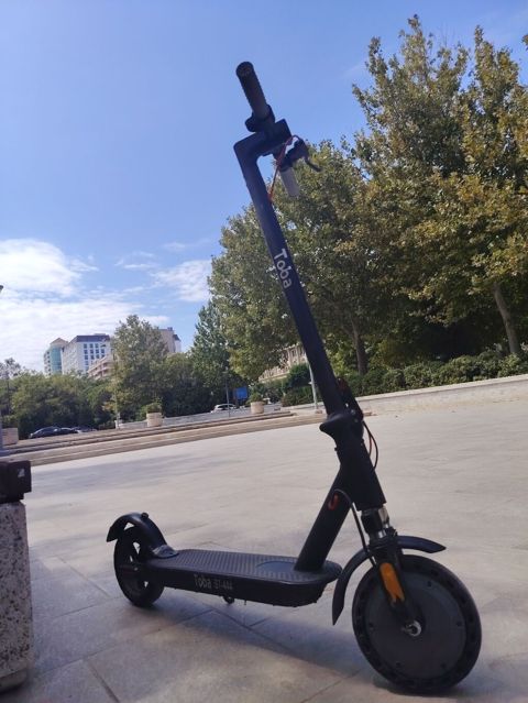 Elektrikli skuter – Toba ST-444, max sürət 40 km/saat, 3 rejimdə işləyir