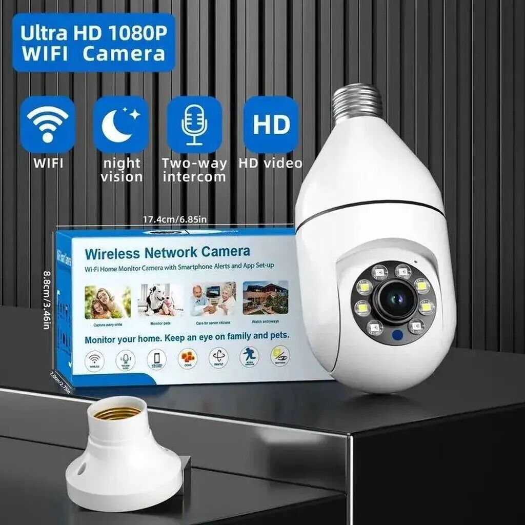 Wifi ptz kamera. 🚩🚩🚩 Şok qiymət !!!! 🚩🚩🚩 Kameralar təzə və — Elektronika, Lənkəran (3)