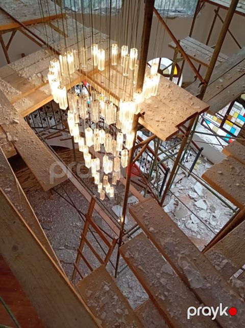 Led Çılçıraq, 4 və daha çox lampa, Şüşə — Bakı