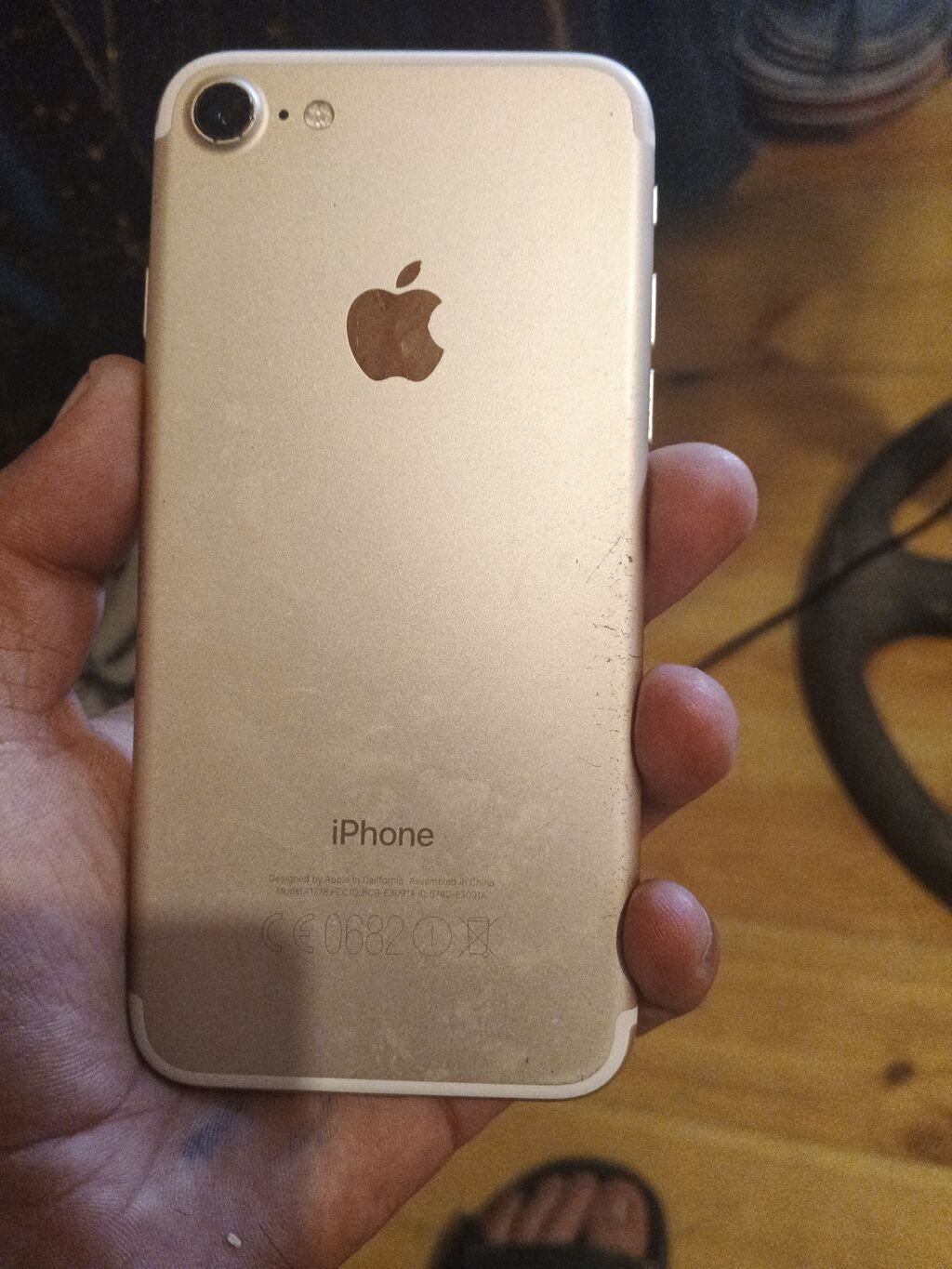 IPhone 7, 32 GB, Qızılı, Barmaq izi, Face ID — Apple iPhone, Tovuz (2)