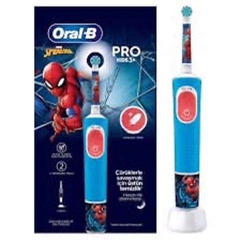 Oral-B PRO Kids+ elektrik diş fırçası – Spider-Man dizaynı - Uşaqlar