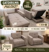 Çevrilə bilən kreslo‑çarpayı – LM modeli - Tip: 1 nəfərlik kreslo — Кресла