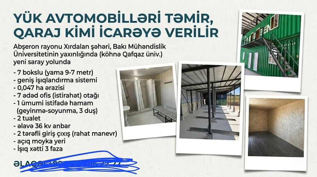 7 yama 9-7 metrlik 3 faza isiq 48 sot erazi 6 otaq 1 anbar 1 umumi — Daşınmaz əmlak, Xırdalan (2)