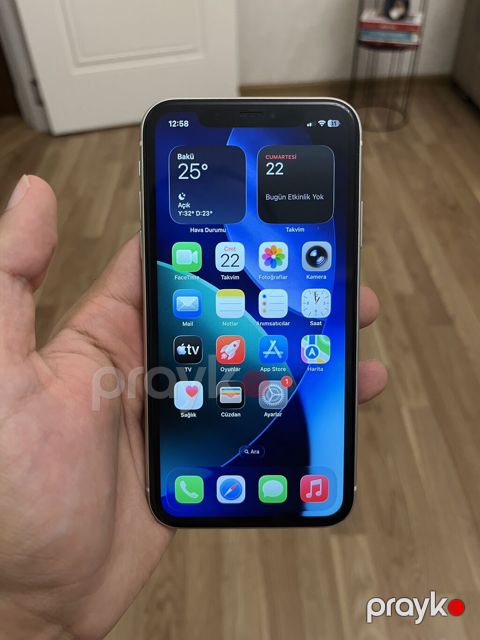 IPhone 11, 64 GB, Ağ, Face ID