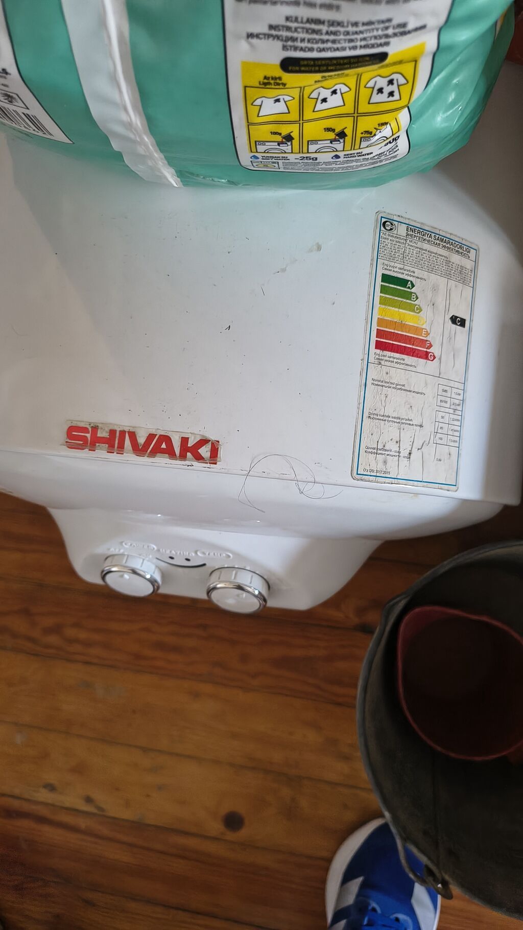 SHIVAKI elektrik su qızdırıcısı – SH WH 2.0 80, White Xüsusiyyətlər