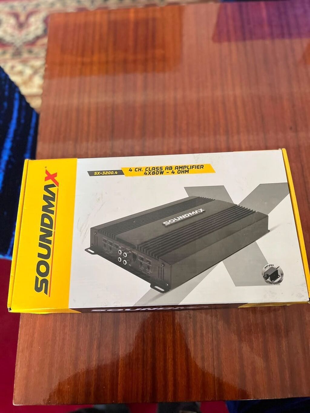 Soundmax SX-3200.4 – 4 kanallı avtomobil gücləndiricisi — Elektronika, Qobu (2)