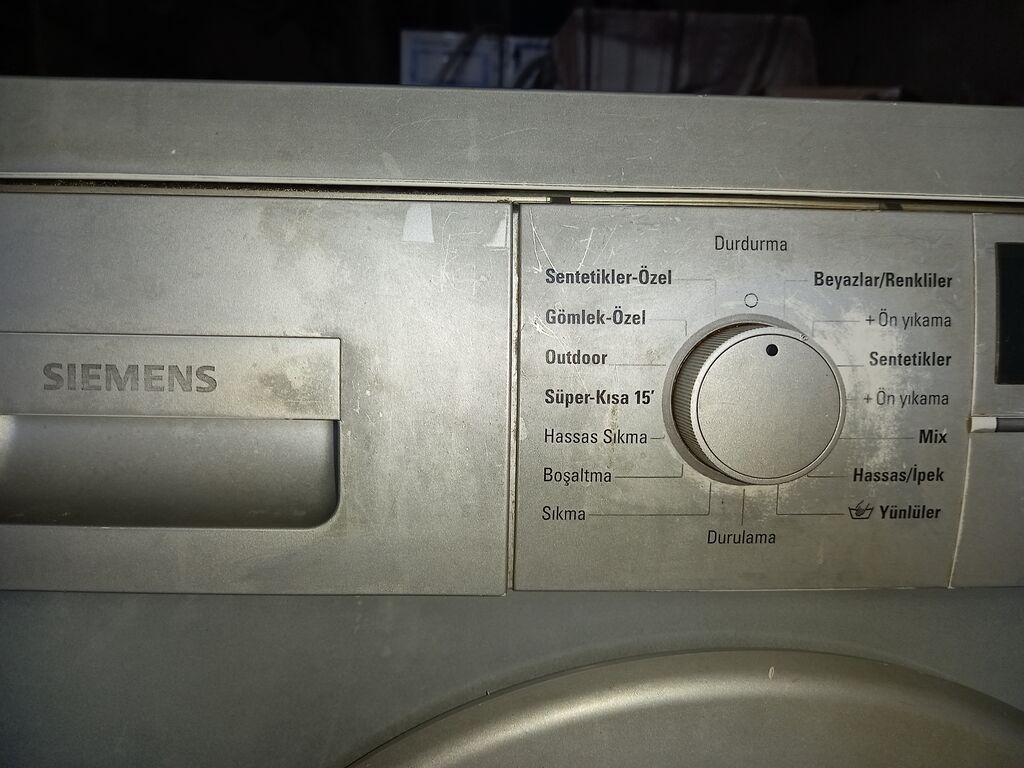 Paltaryuyan maşın Siemens, 7 kq, İşlənmiş, Avtomat, Qurutmasız, Kredit yoxdur, Ünvandan götürmə — Paltaryuyan maşınlar, Bakı