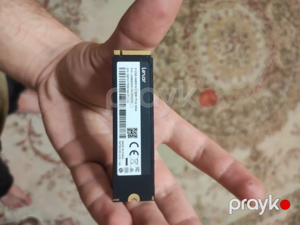 LEXAR NM620 NVME SSD 512GB GEN 3X4 SSD demək olar ki, yenidir. Cəmi 2 — Elektronika, Bakı (2)