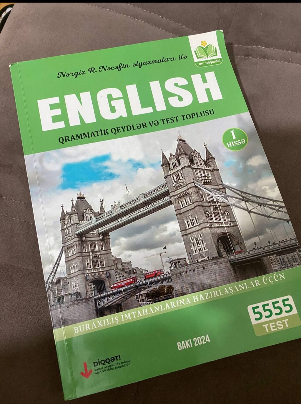 Məhsul: “English – Qrammatik Qeydlər və Test Toplusu” (I hissə) daha