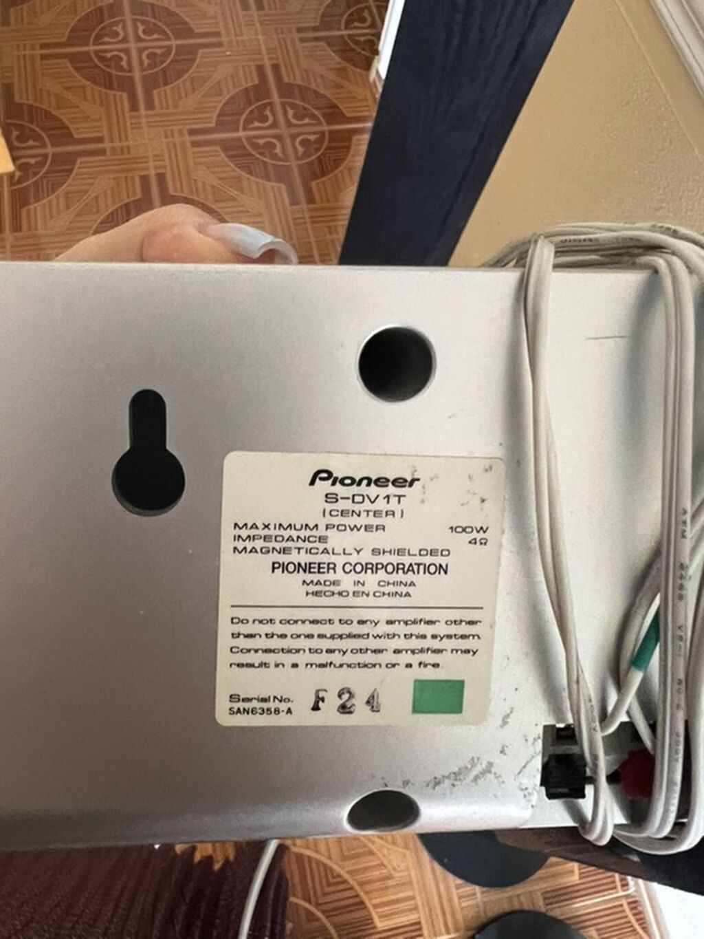 Pioneer S-DV1T sütun akustikası – 4 ədəd hündür “tower” tipli dinamik — Elektronika, Digah (7)