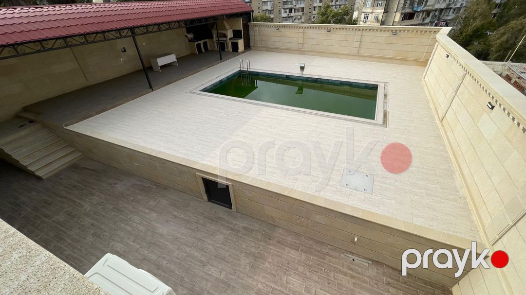 Satılır 8 otaqlı həyət evi/bağ evi 450 m² — Ev, villa, Bakı (10)