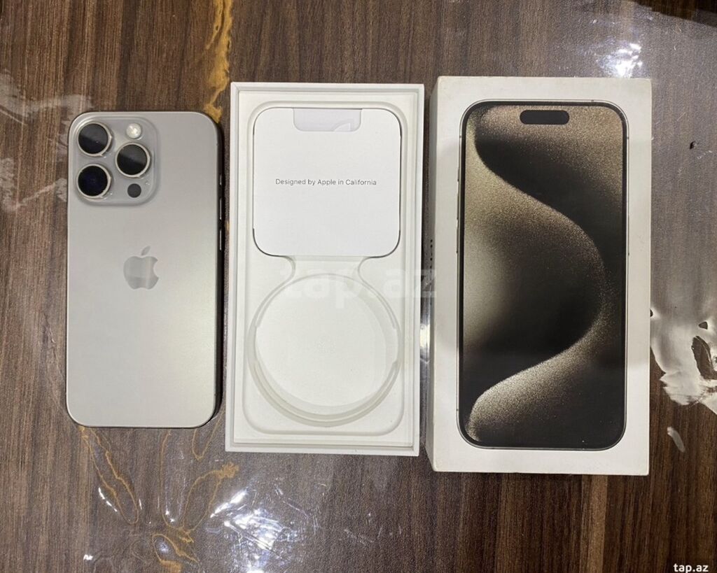 IPhone 15 Pro, 128 GB, Natural Titanium - 1
