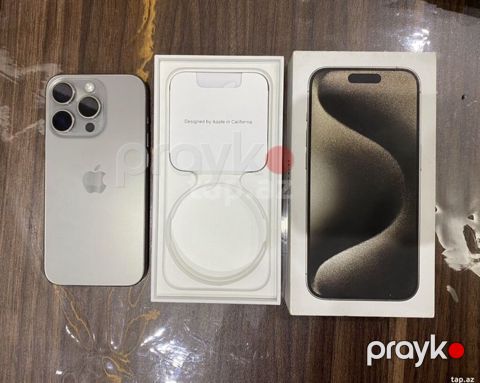 IPhone 15 Pro, 128 GB, Natural Titanium