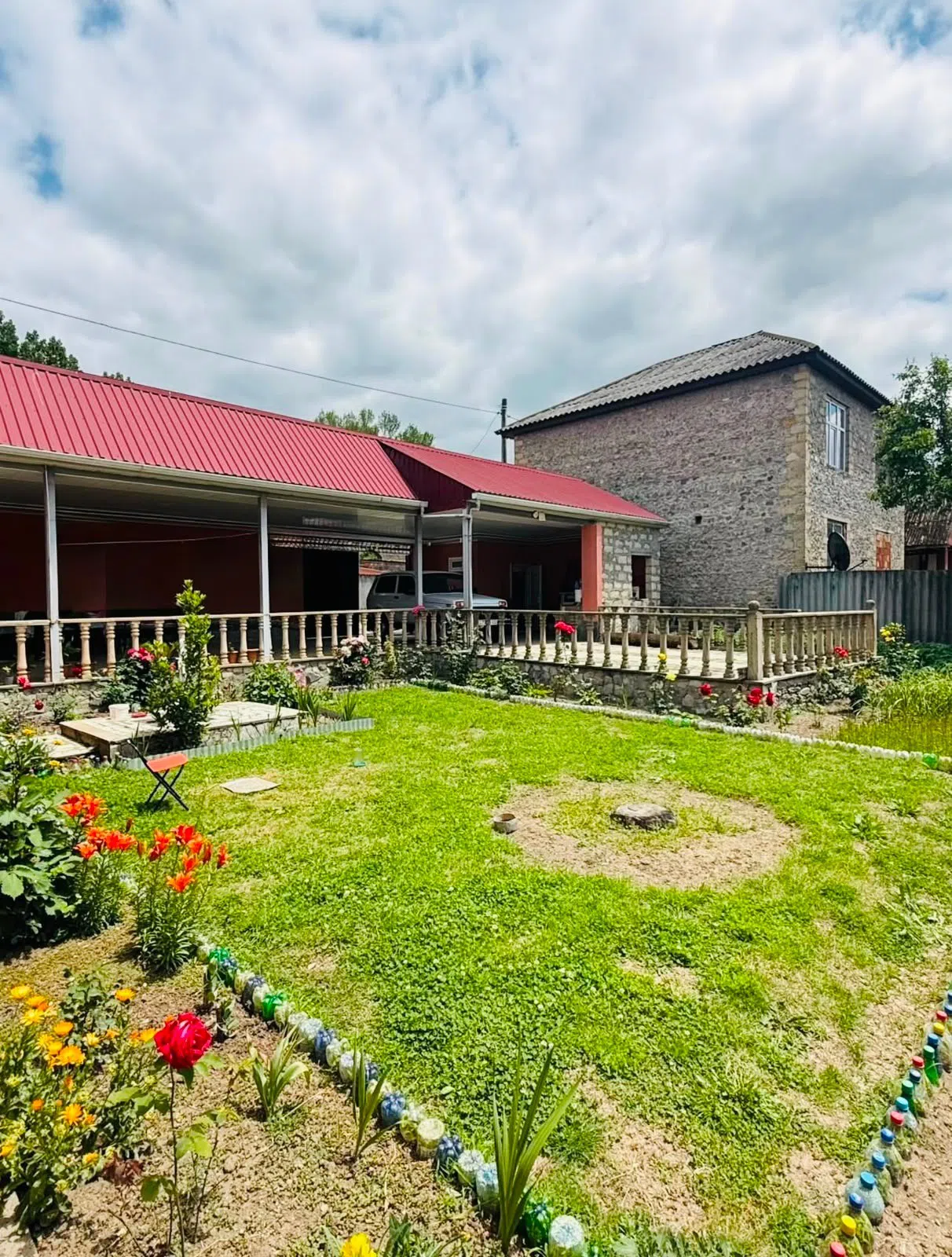 6 otaqlı həyət evi 185 m² satılır — Daşınmaz əmlak, Qəbələ