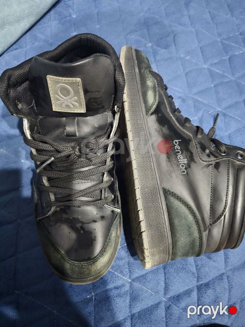 United Colors of Benetton qara high-top sneaker, razmer 40 — Digah