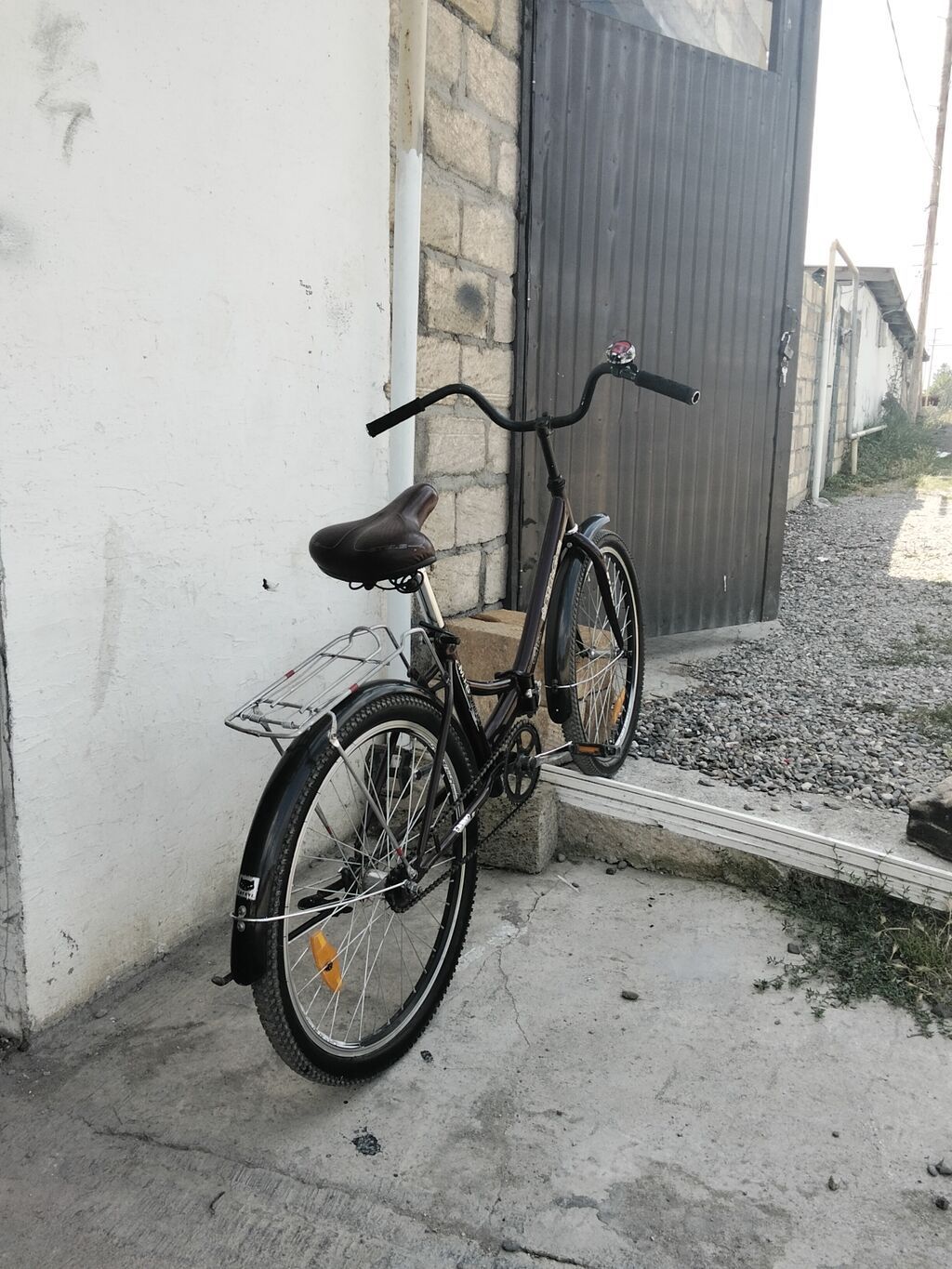 Şəhər/Kruizer tipli velosiped - Rəng: tünd qəhvəyi-bordo - Çərçivə — Velosipedlər, Qusar (2)
