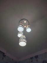 Çılçıraq, 3 lampa, Şüşə — Smart home