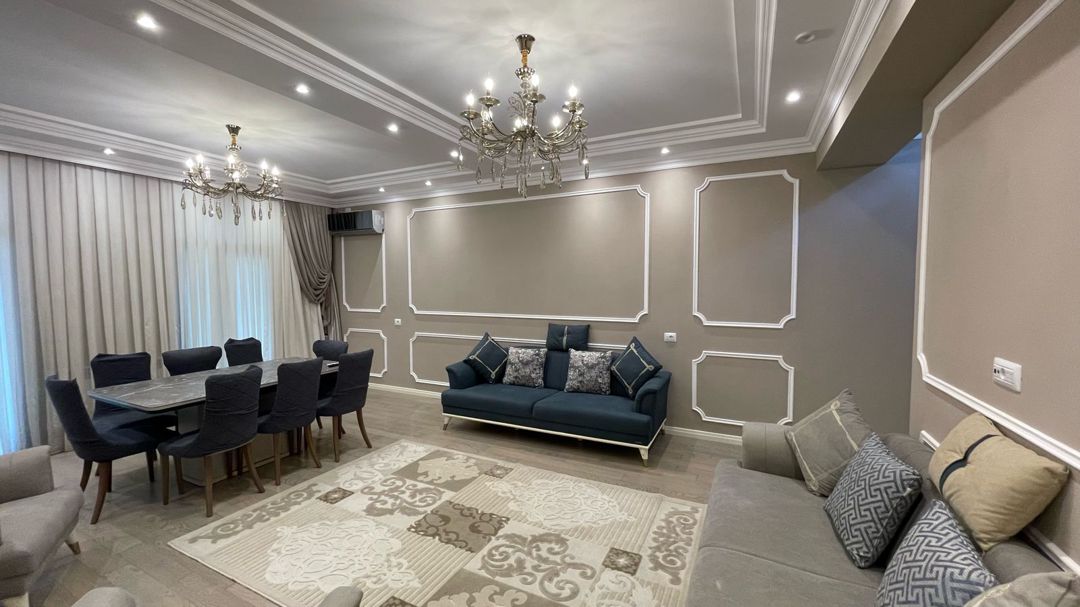 4-otaqlı yeni tikili, Elmlər Akademiyası m., 140 m² — Daşınmaz əmlak, Bakı (4)