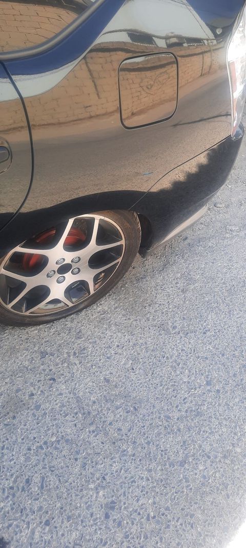 Toyota Prius üçün yüngül lehimli disk və təkər komplekti. Şəkillərdə