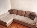 Künc divanı – L formalı, sağ qol hissəsi uzun - Rəng: açıq bej — Мебель