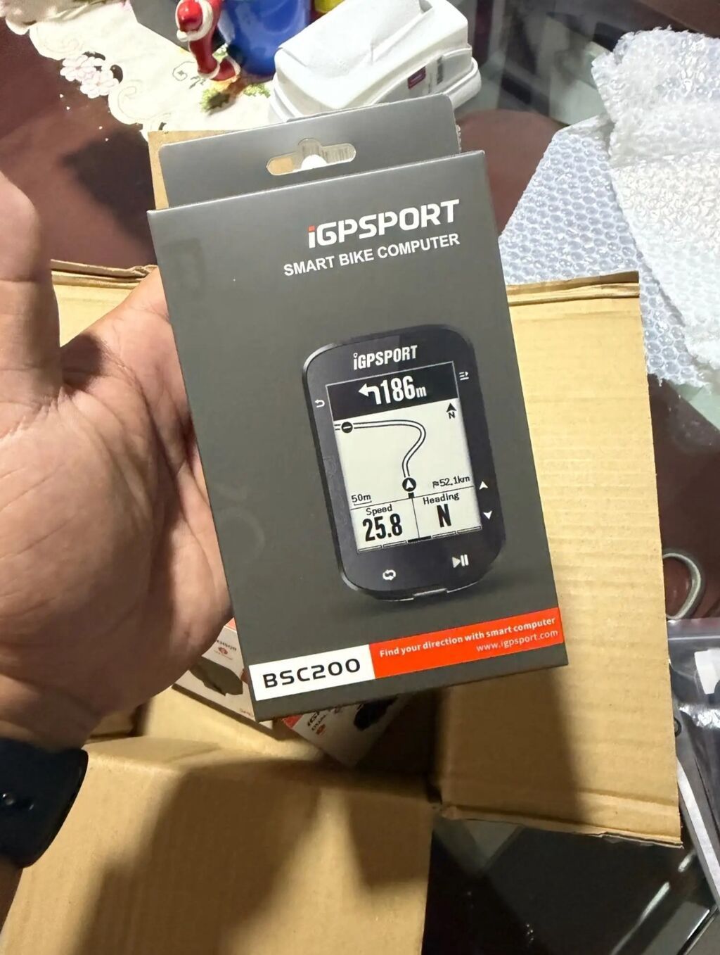 Velospidometr IGSPORT BCS 200 orginal təzə alınıb demək olar