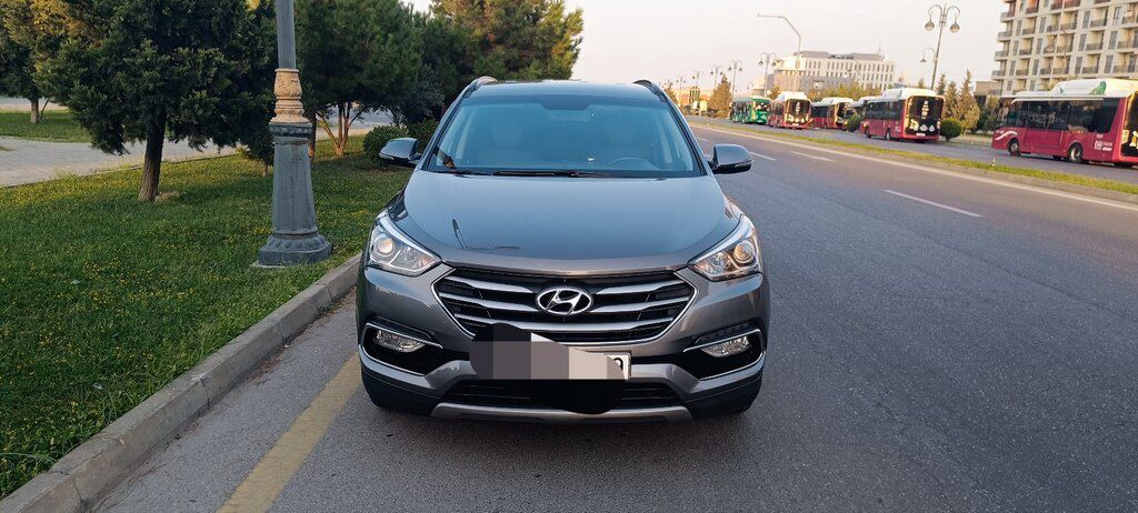Hyundai Santa Fe, 2.0 L, 2015 il, 174 443 km — Avtomobillər, Bakı (4)