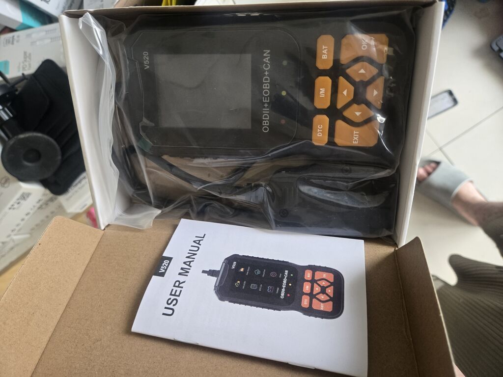 Avto Diaqnostika cihazı V520 (Yeni), Gəncə OBDII/EOBD/CAN uyğun — Avto, Gəncə (3)