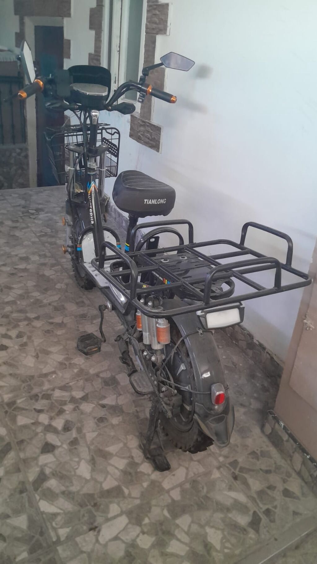 Elektrik velosiped/skuter hibridi – yük daşımalı model Məhsulun əsas — Velosipedlər, Bakı
