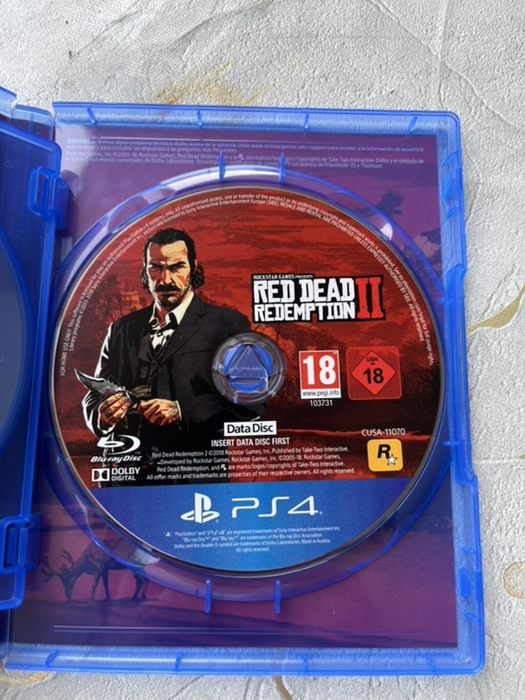 Red Dead Redeption 2 diskidir PS4-də də PS5-də də rahat bir şəkildə — Elektronika, Masazır (5)
