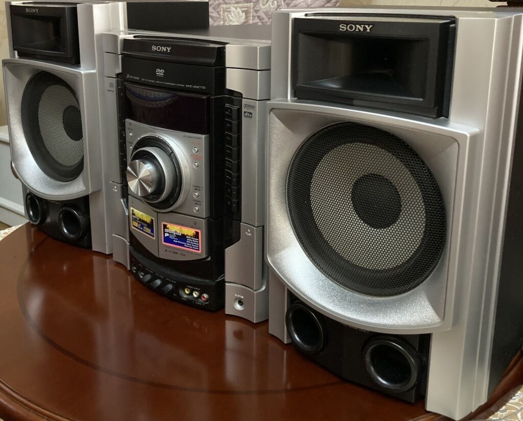 Sony mini Hi‑Fi audio sistemi – 3 bloklu komplekt TƏZƏDƏN SEÇİLMİR! — Elektronika, Bakı (3)