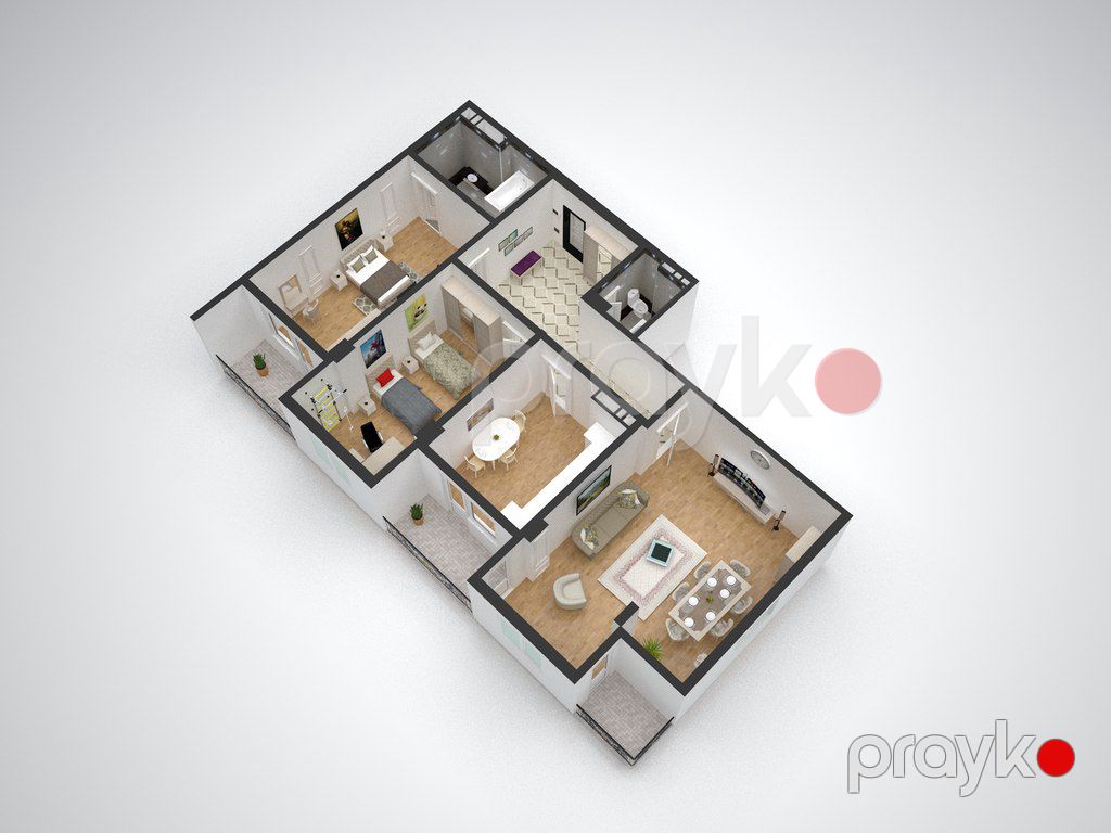 Satılır 3 otaqlı yeni tikili 153 m² — Mənzil, Bakı (6)